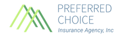 The logo for preferred choice insurance agency inc.