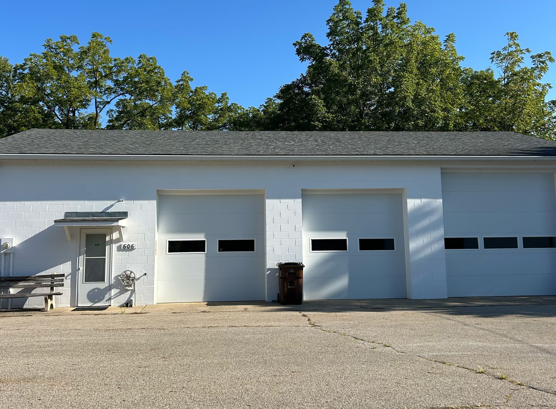 606 S Beech front doors