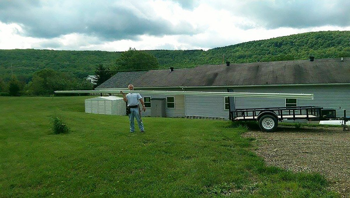 gutter contractor working near Bradford, PA