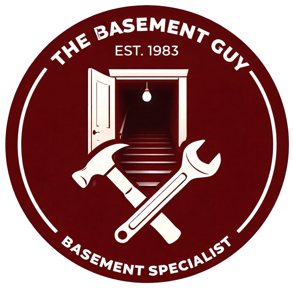 The logo for the handyman guy is a renovation specialist.