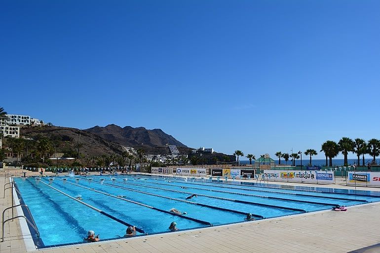 Sports Abroad swimming training camps at Fuerteventura.