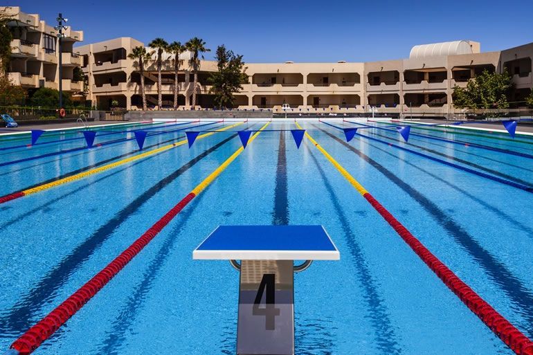 Sports Abroad swimming training camps at Lanzarote.