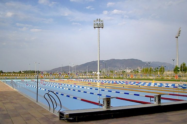 Sports Abroad swimming training camps at Malaga, Spain.