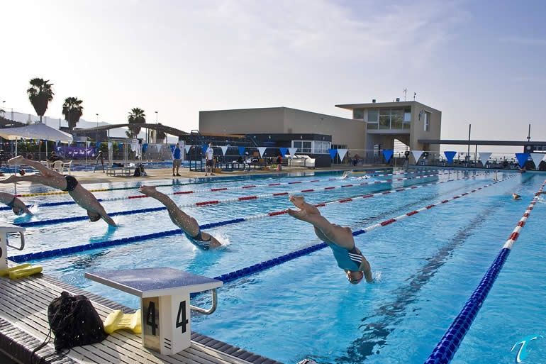 Sports Abroad swimming training camps at T3 Tenerife.