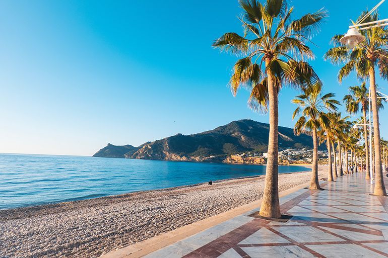 Sports Abroad swimming training camps at Albir, Costa Blanca, Spain.