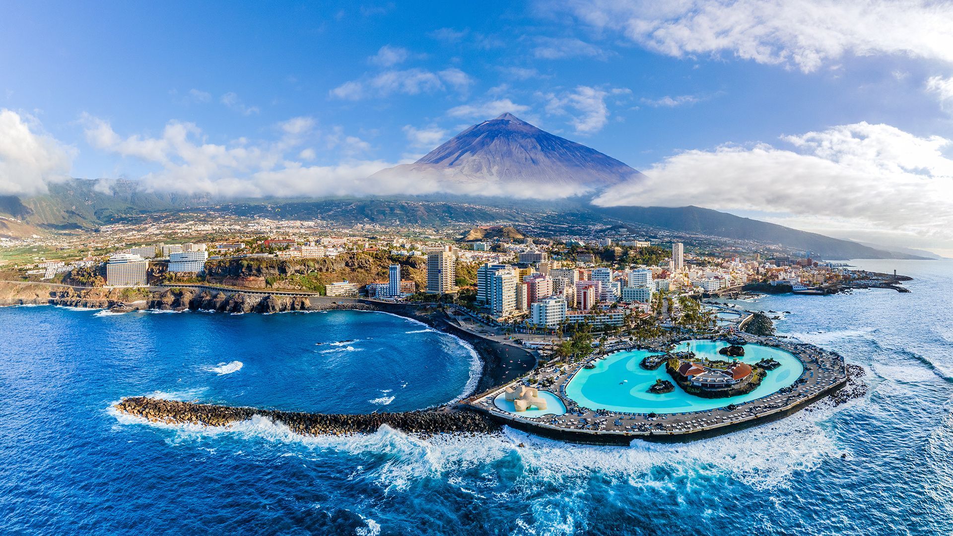 Swimming training camps in Puerto de la Cruz, Tenerife, Spain From Sports Abroad.