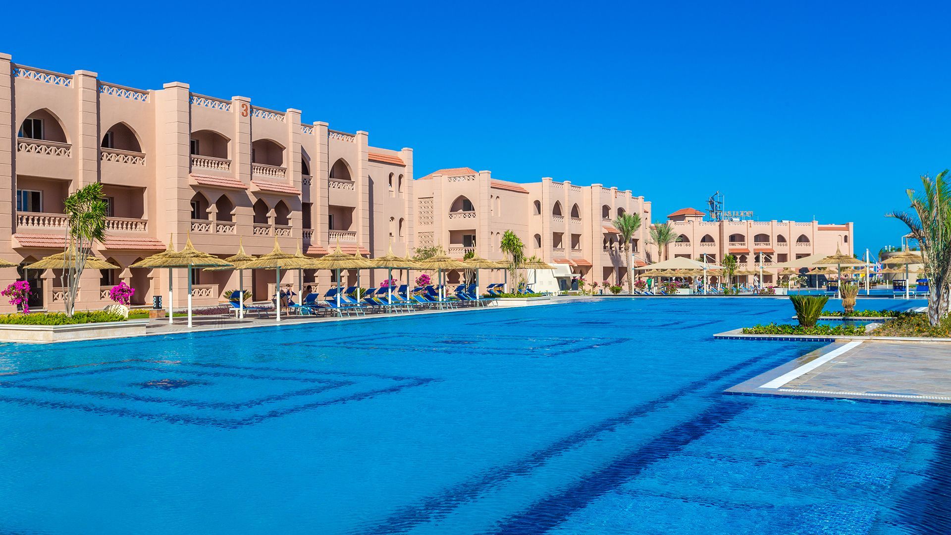 Sports Abroad swimming training camps at Aqua Vista, Hurghada, Red Sea, Egypt