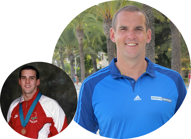 Steven Mellor, Olympic swimming finalist and Commonwealth Games medalist, Sports Abroad.