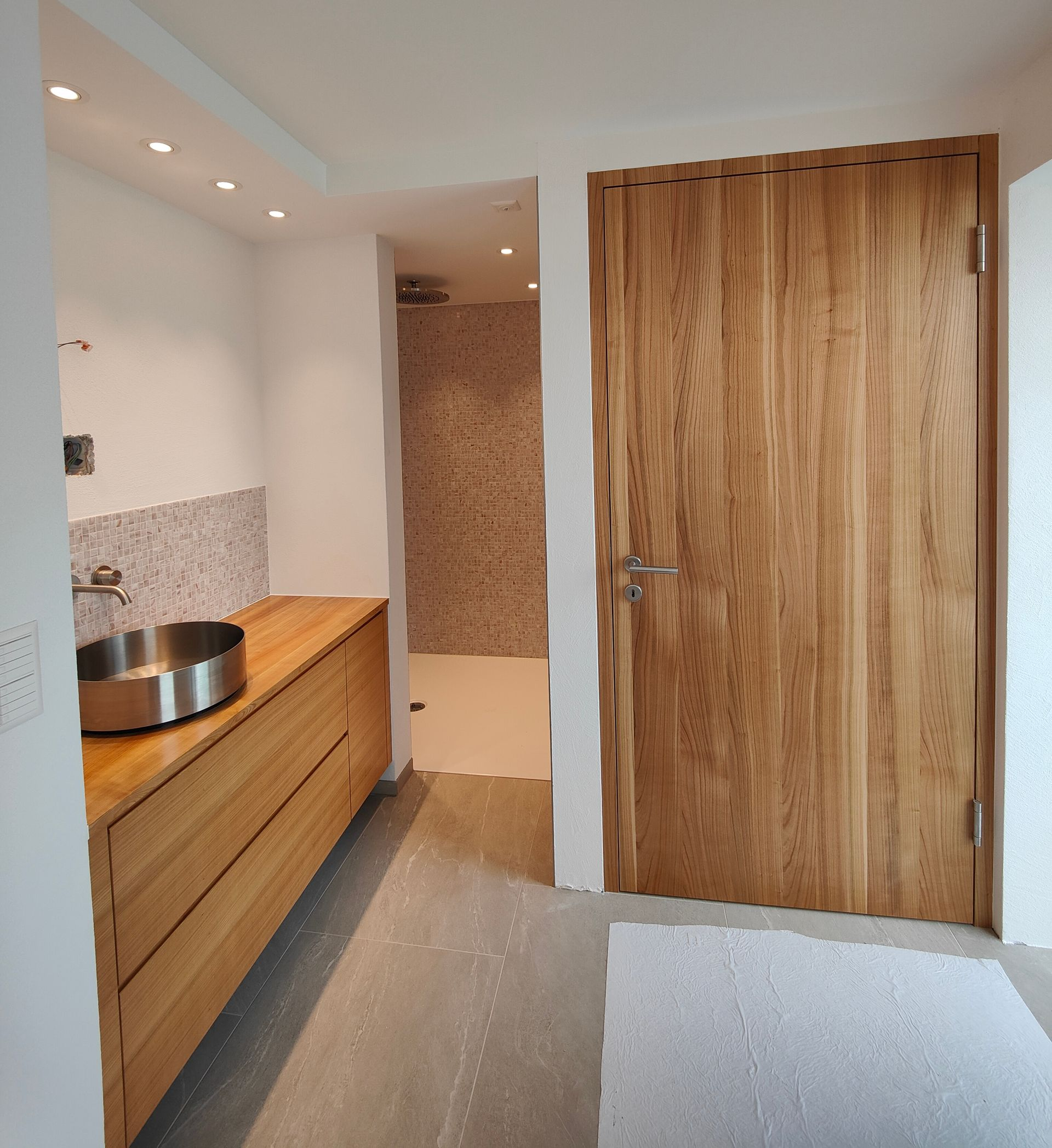 Einbauschränke in Kirschbaum