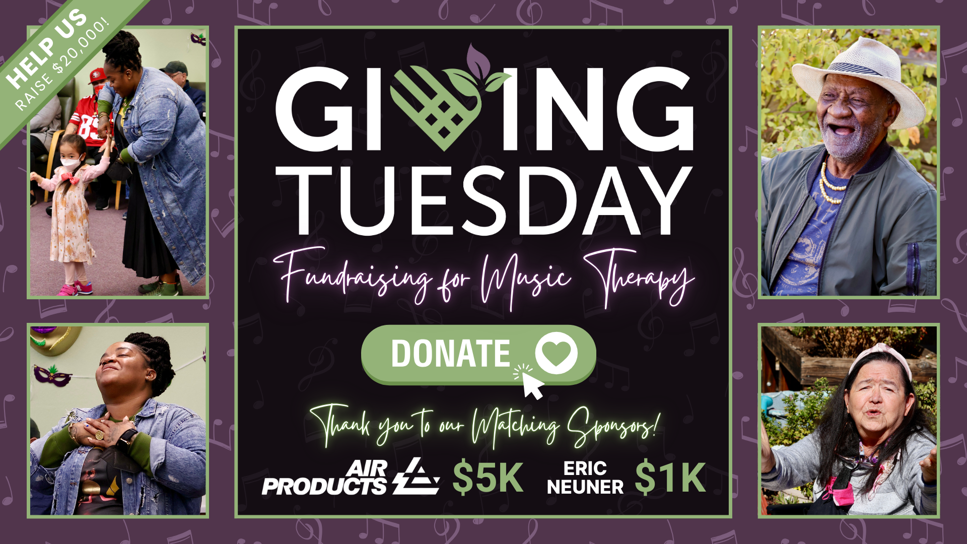 GivingTuesday: Fundraising for Music Therapy