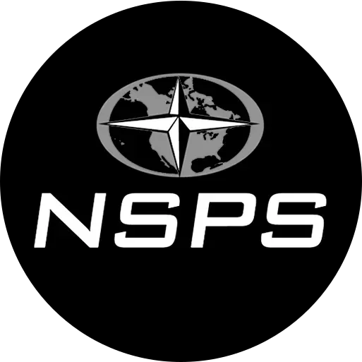 Black circle with white 