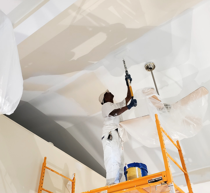 Commercial drywall installation