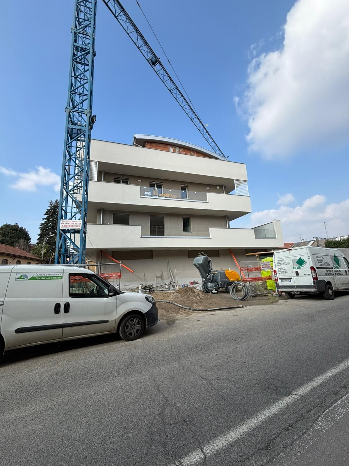 Vista da via F.lli Porro