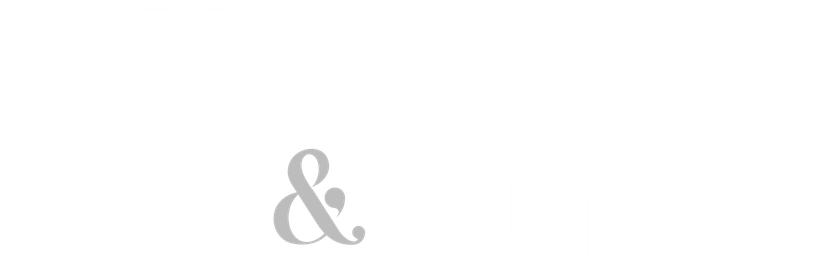 Harrogate Sign & Display Logo