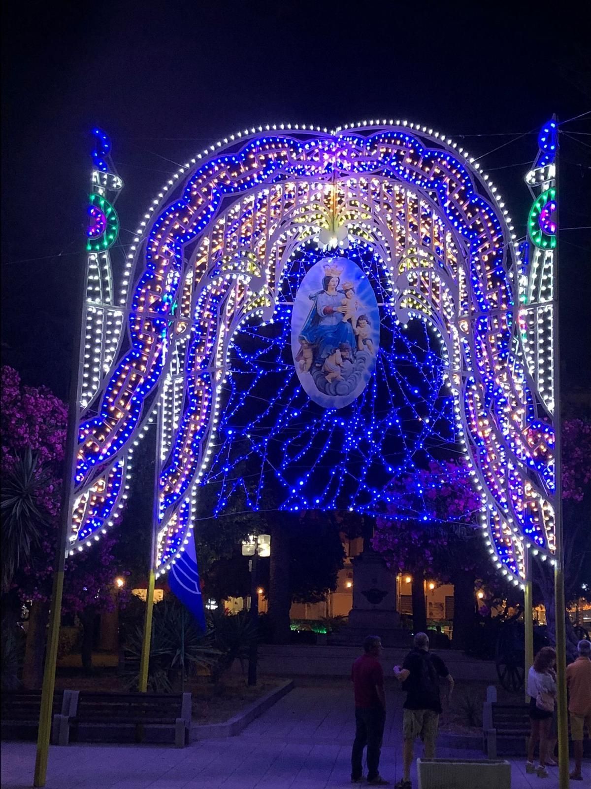 illuminazioni artistiche per feste civili e religiose