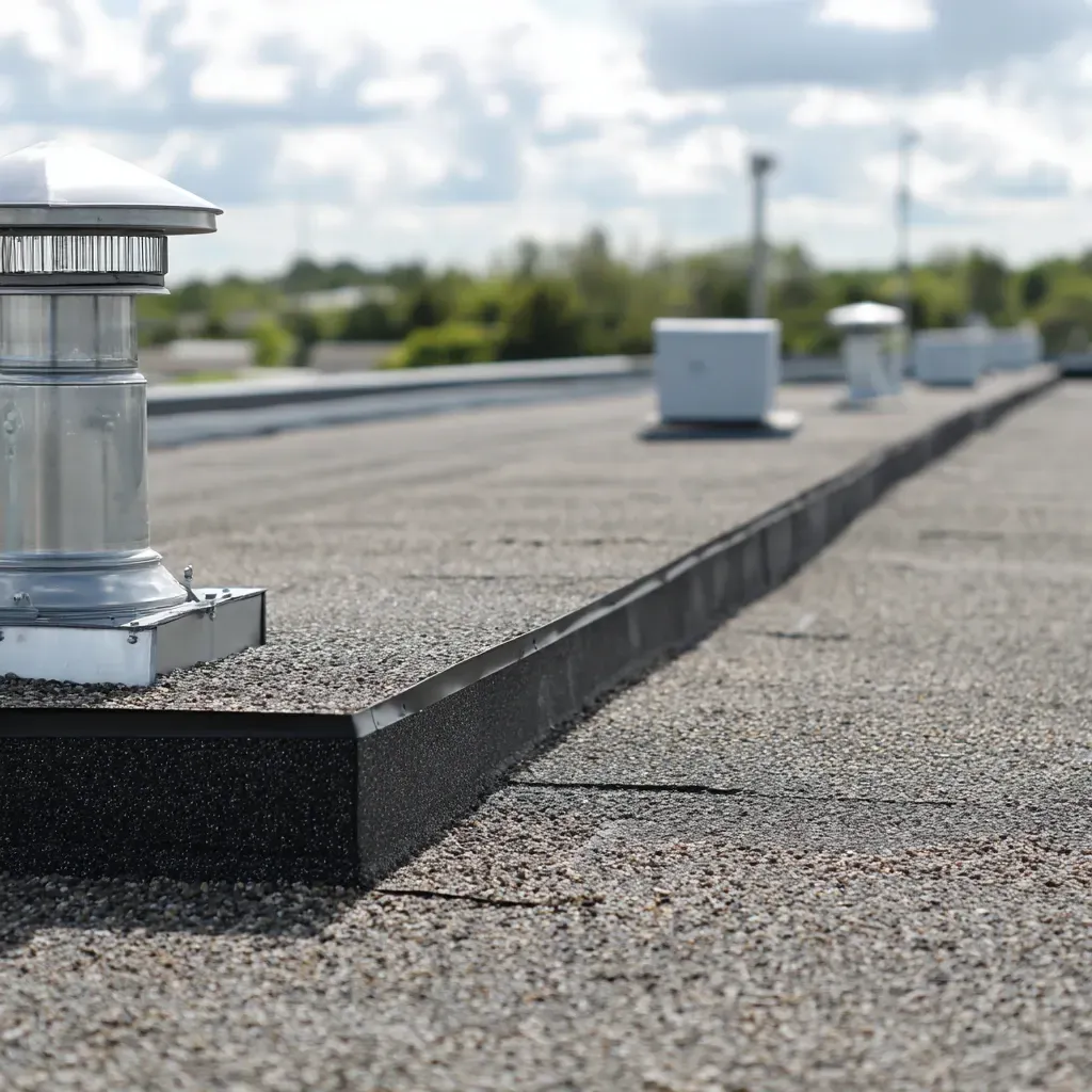 Brandon FL TPO roof maintenance teams inspecting weld integrity, cleaning rooftop surfaces, and repairing uplifted edge terminations.