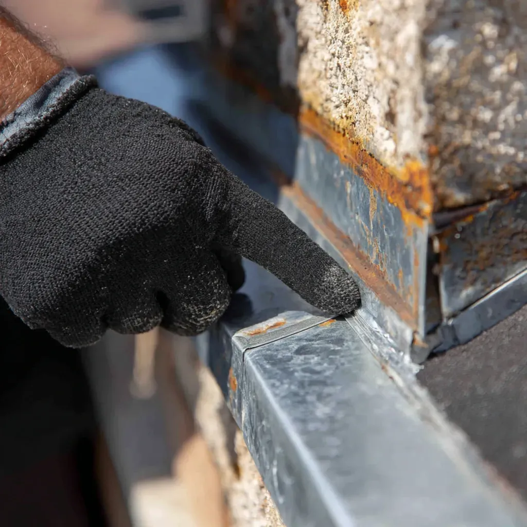 Hillsborough County roof repair and inspection teams repairing curled shingles, replacing ridge cap blowouts, and checking for nail pop punctures.