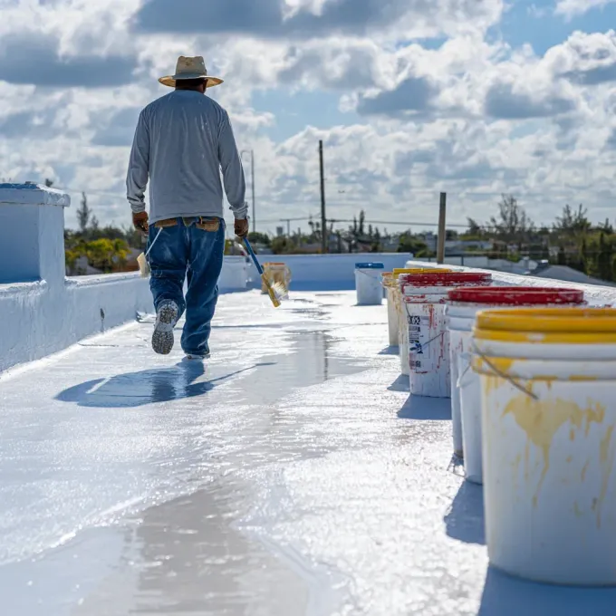 Local roofing services Brandon FL specializing in flat roof repair, TPO overlays, drain flashing, and modified bitumen for commercial buildings.