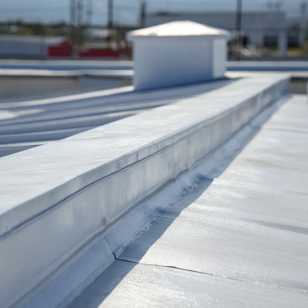 Florida-compliant flat roofing Brandon FL projects include water drainage slope design, scupper replacement, and UV-resistant membrane protection.