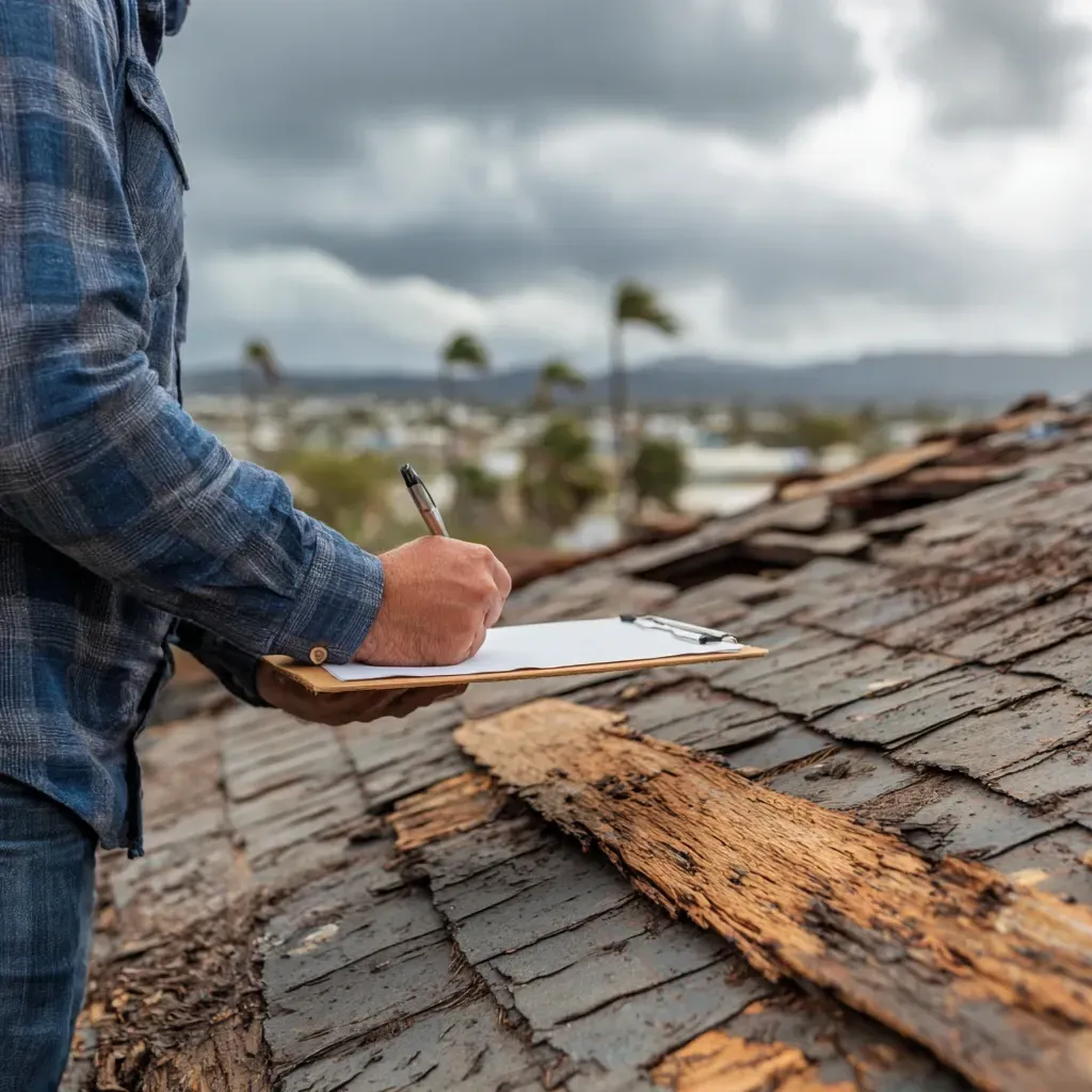 Asphalt roof installation Brandon FL crews using Owens Corning Total Protection Roofing System™, with starter shingle, ridge vent, and Ice & Water Barrier.
