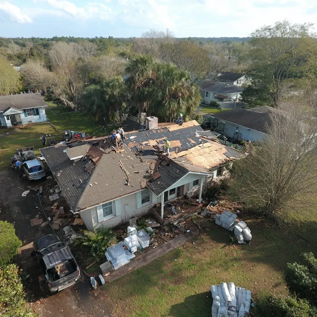 Roof repair and inspection company Brandon FL sealing valley leaks, anchoring lift-prone shingles, and replacing degraded sealant at roof-to-wall junctions.
