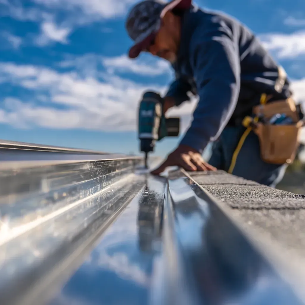 Brandon FL roof edge maintenance services replacing rotten fascia trim, repainting exposed eaves, and rehanging detached gutter sections.