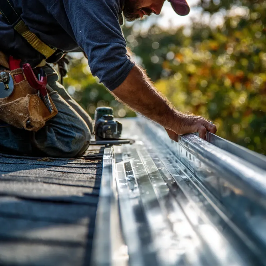 Certified Brandon FL soffit contractors installing Ply Gem vented panels, code-compliant attic airflow solutions, and aluminum wrap transitions.