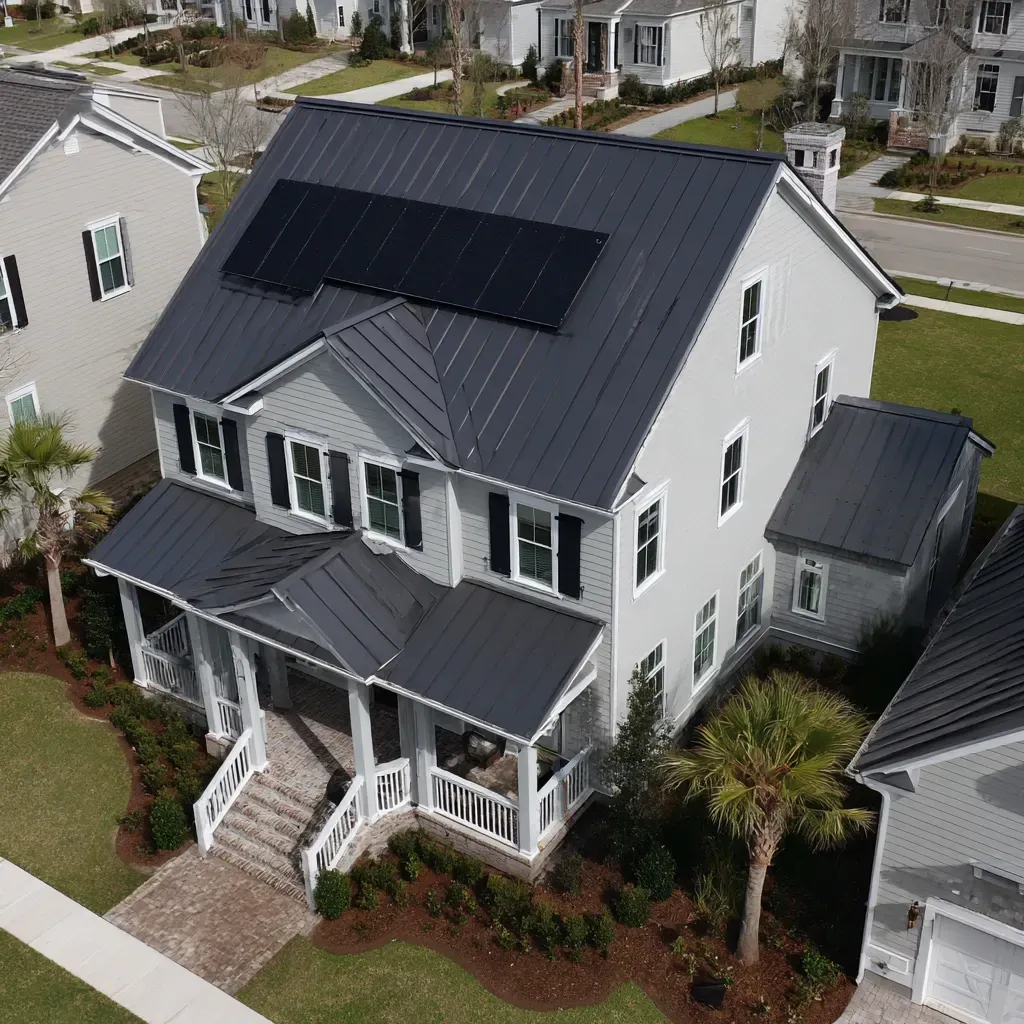 Local business district in Brandon FL offering essential services including roofing, HVAC, plumbing, and general construction.