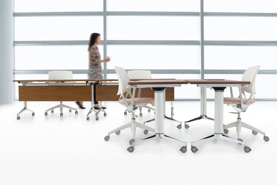 Global Terina modern veneer training tables