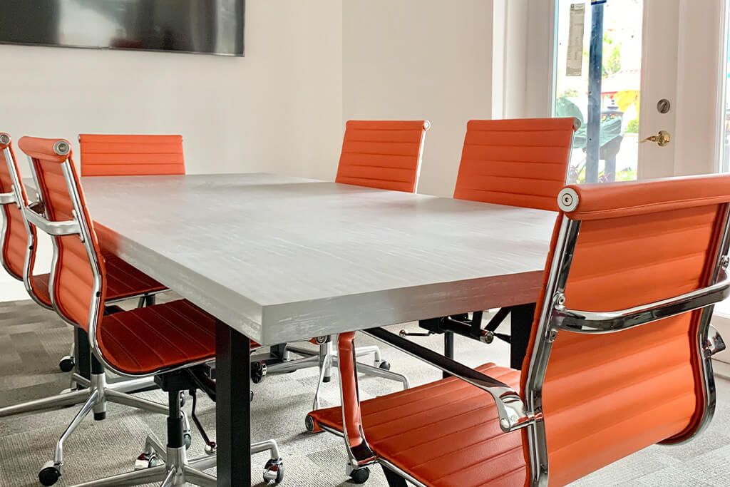 A Conference Room With Table And Chair — Safety Harbor, FL — Office Werks