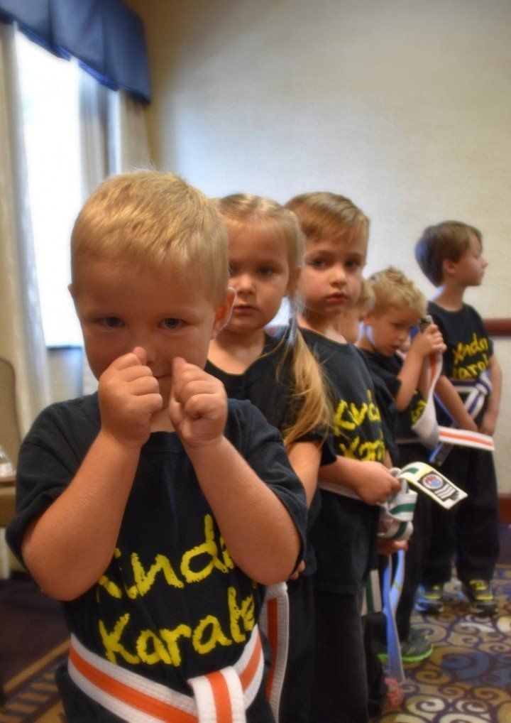 6 year old and under karate pre-ninjas