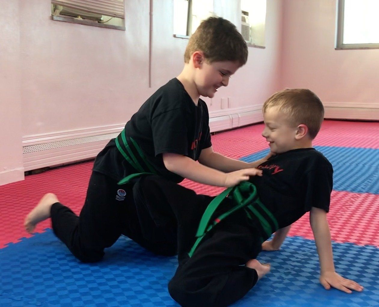 Ninja Warrior 9 and 10 Year Old Classes