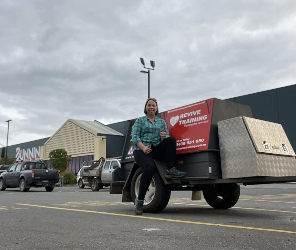 Hand Holding Health Care House Block — Revive Training in Alstonville, NSW