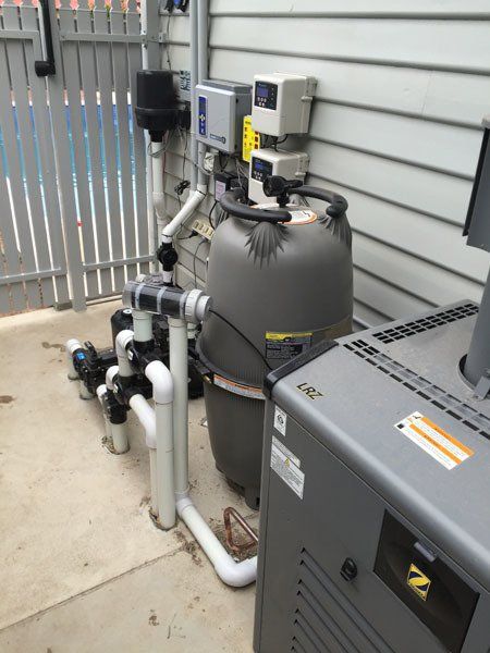 Installed pool pump system