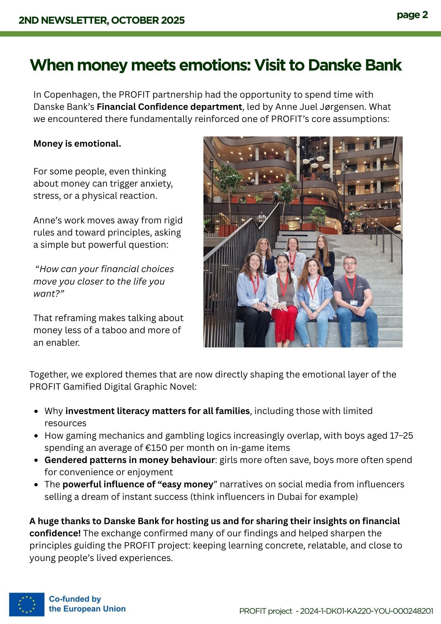 Profit 2nd Newsletter p.2