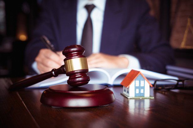 Justice and Law Concept, Gavel and House Model — Lawyer in Gladstone, QLD