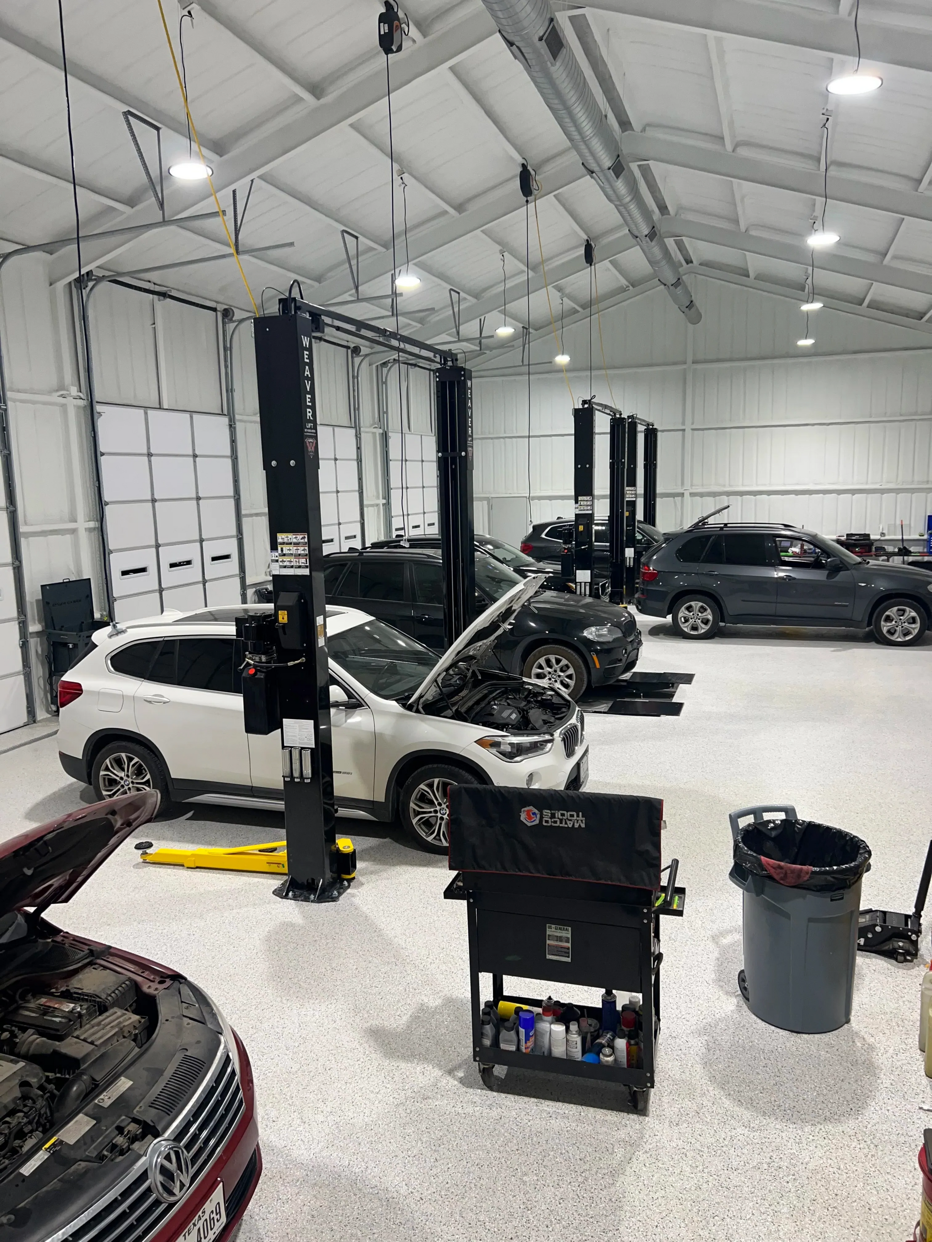 Cars Being Serviced in a Modern Auto Repair Shop | Dillon Auto Repair