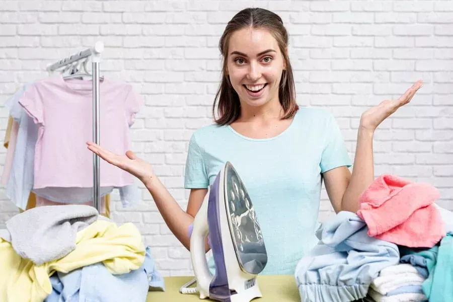 Many customers use wash-and-fold