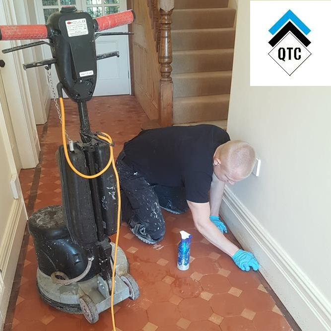 Victorian Hallway Tiles Cleaning