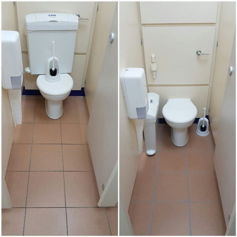 toilet grout cleaning