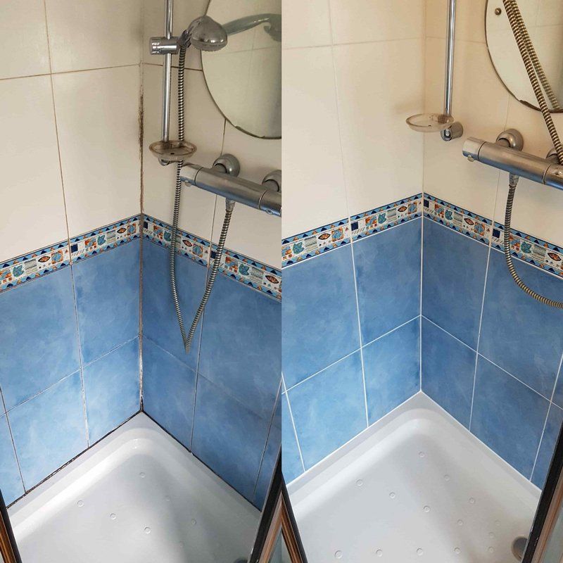 Bathroom Tile Cleaning, Grout Cleaning,