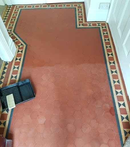 Victorian Tiles Sealing