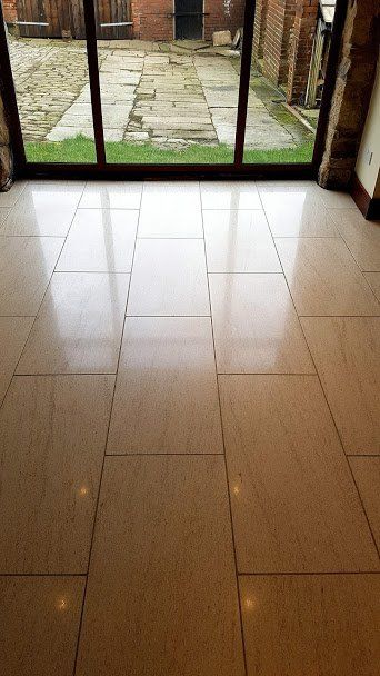 Limestone Floor Polishing, Cleaning and Sealing