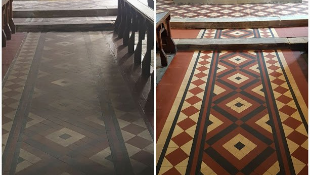 Church Victorian Floor Restoration