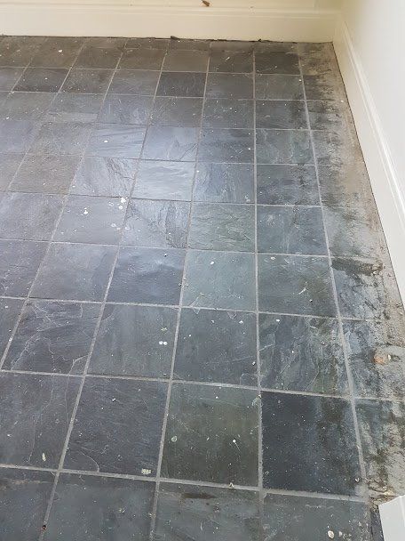 Slate Floor Cleaning