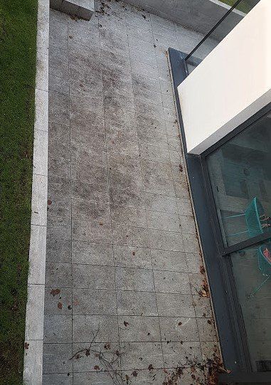 Porcelain Patio Cleaning