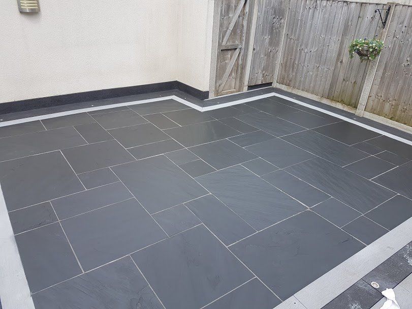 Slate Patio Cleaning and Sealing