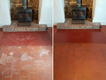 terracotta tile cleaning