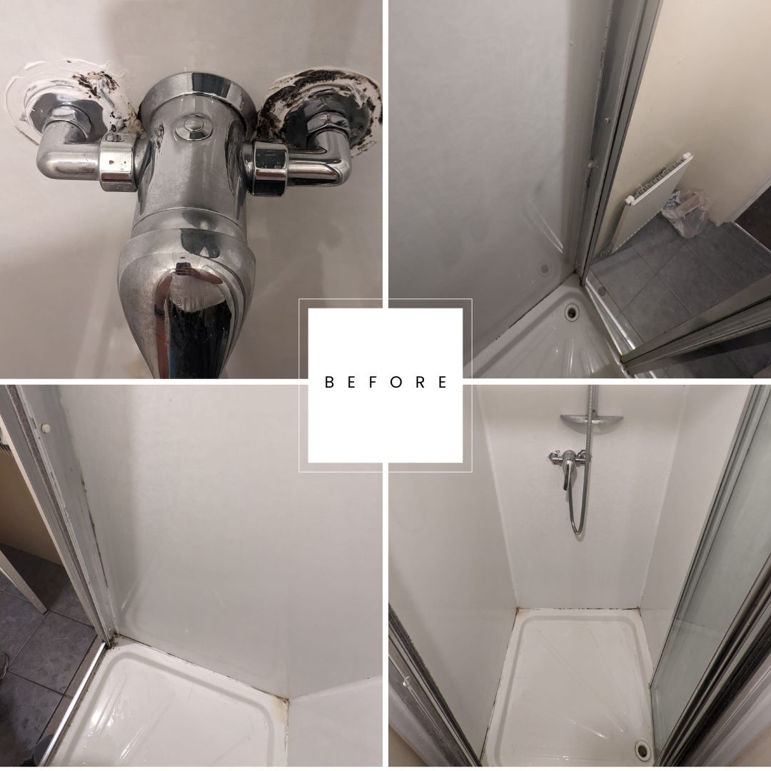 Professional silicone sealant replacement
bathrooms and wet areas before and after photos
residential and commercial, such as hotels and spas. 