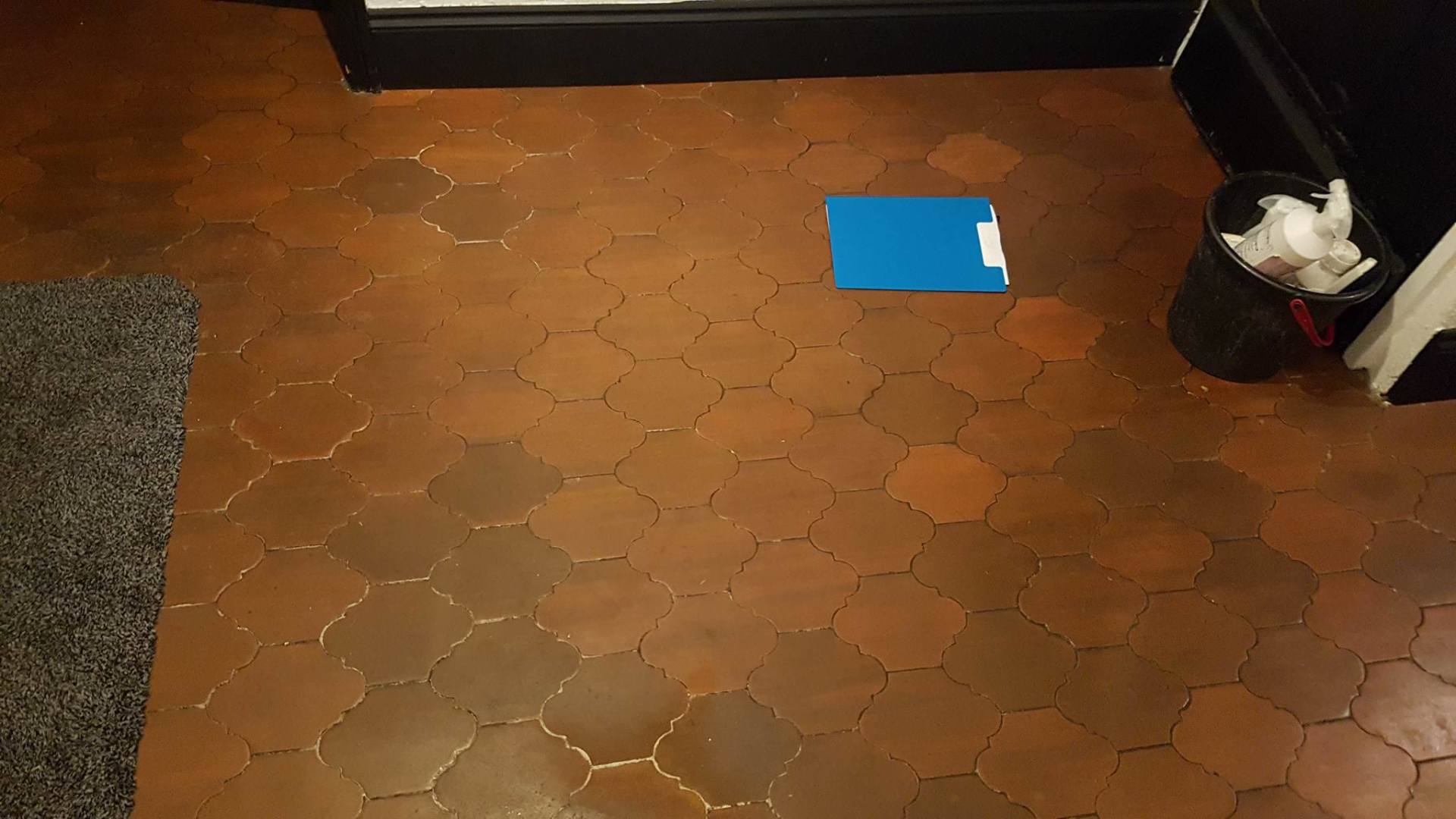 Quarry Tile Floor Cleaning